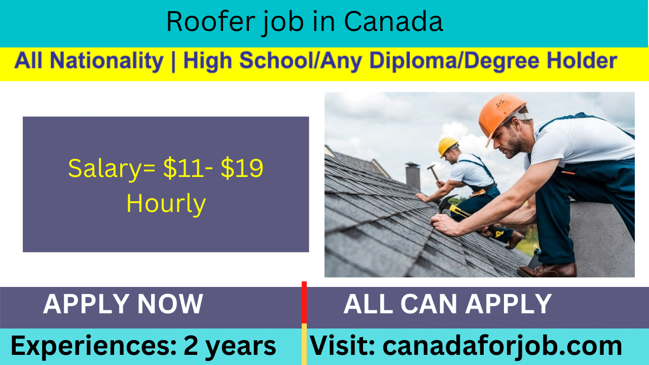 Roofer job in Canada
