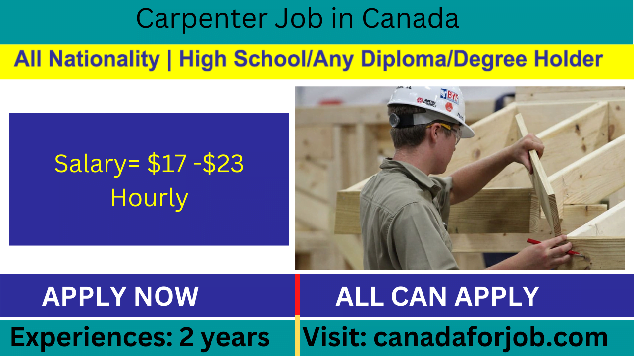 Carpenter Job in Canada