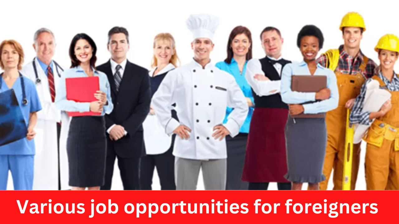 Various job opportunities